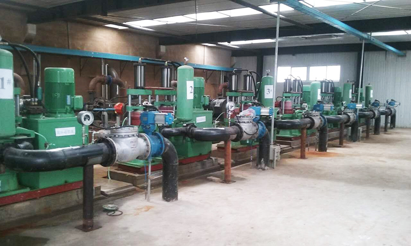 液壓泥漿柱塞泵在化肥廠使用現(xiàn)場(chǎng)